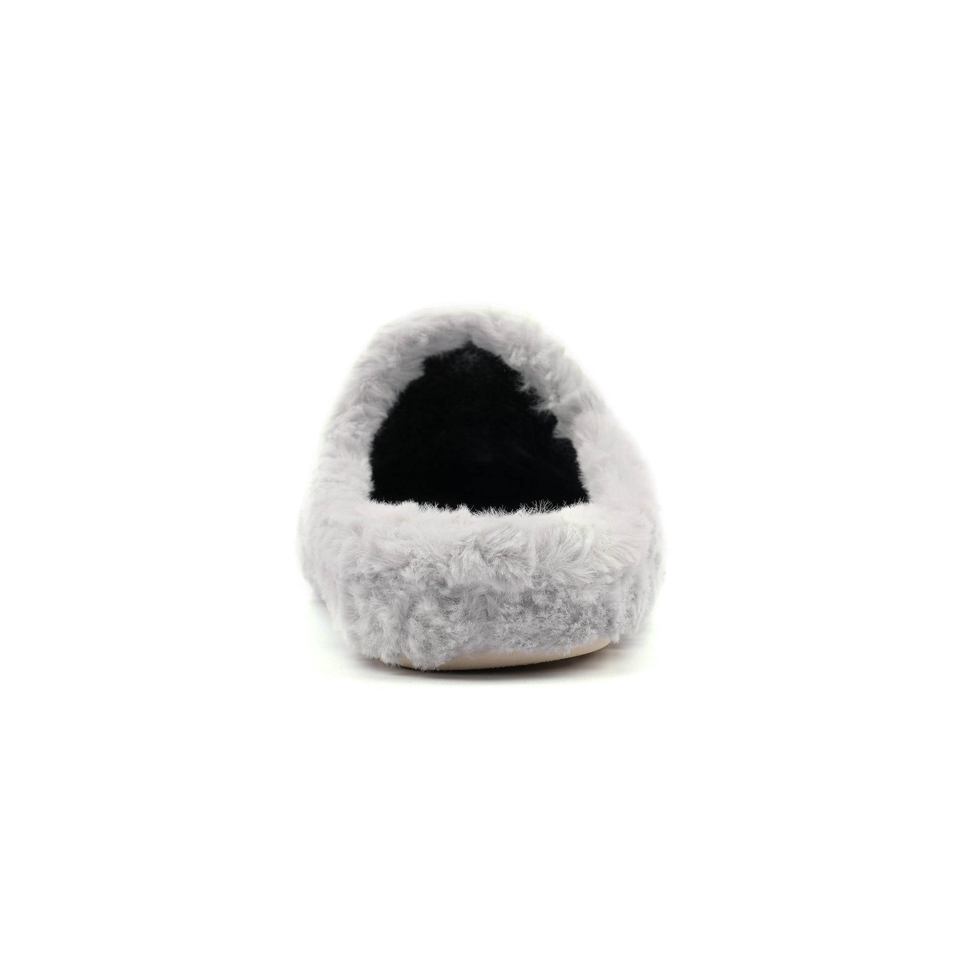 Inga Lightt Grey Mule Slipper