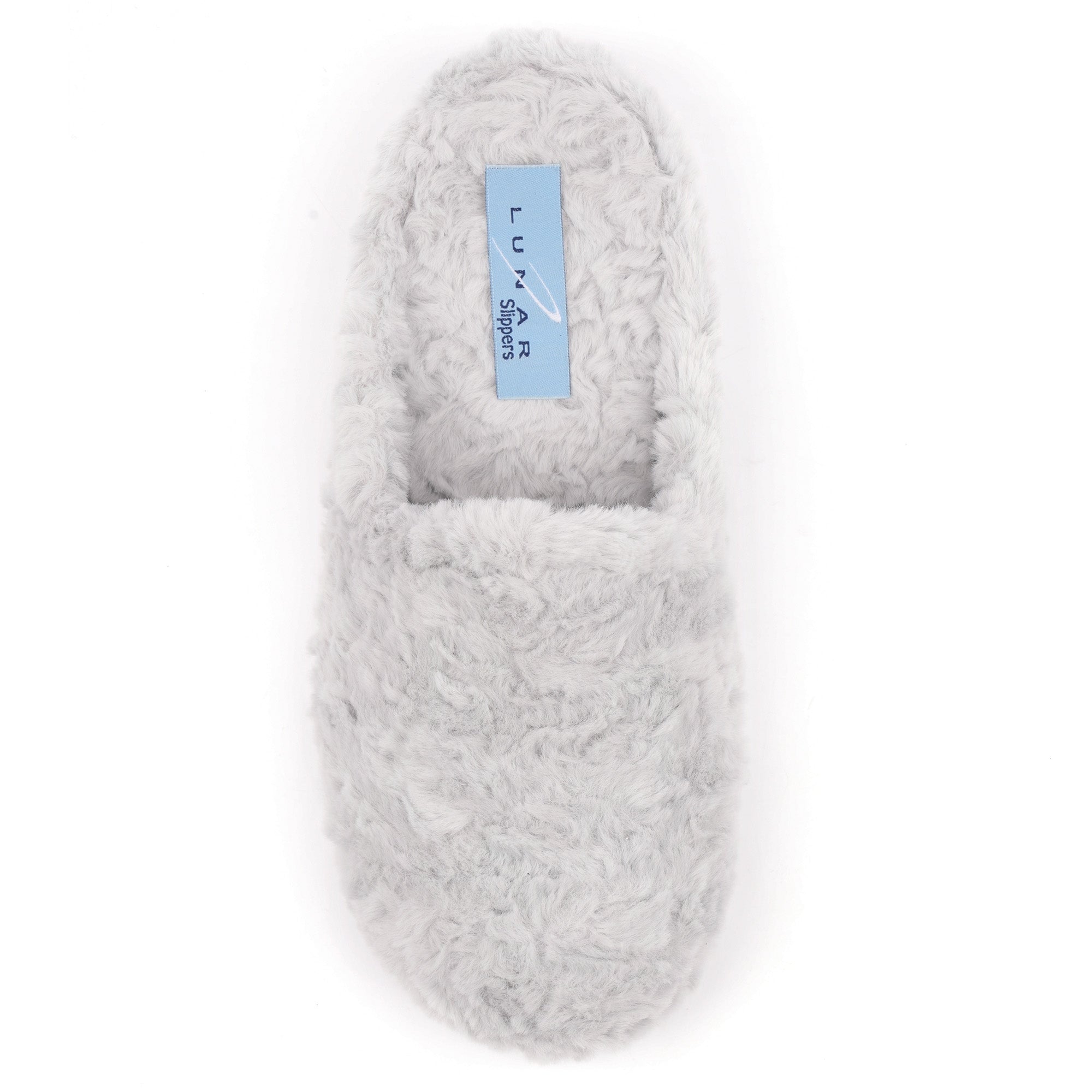 Inga Lightt Grey Mule Slipper