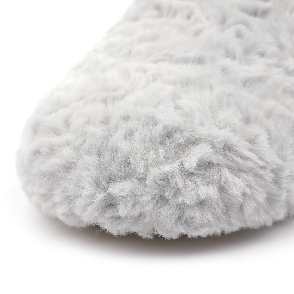 Inga Lightt Grey Mule Slipper