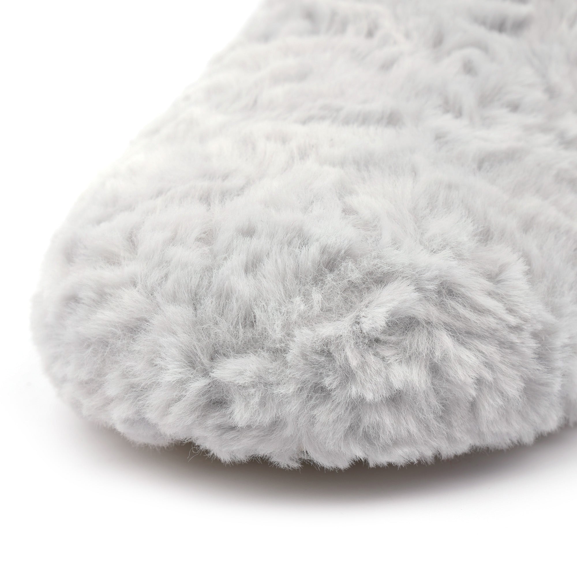 Inga Lightt Grey Mule Slipper