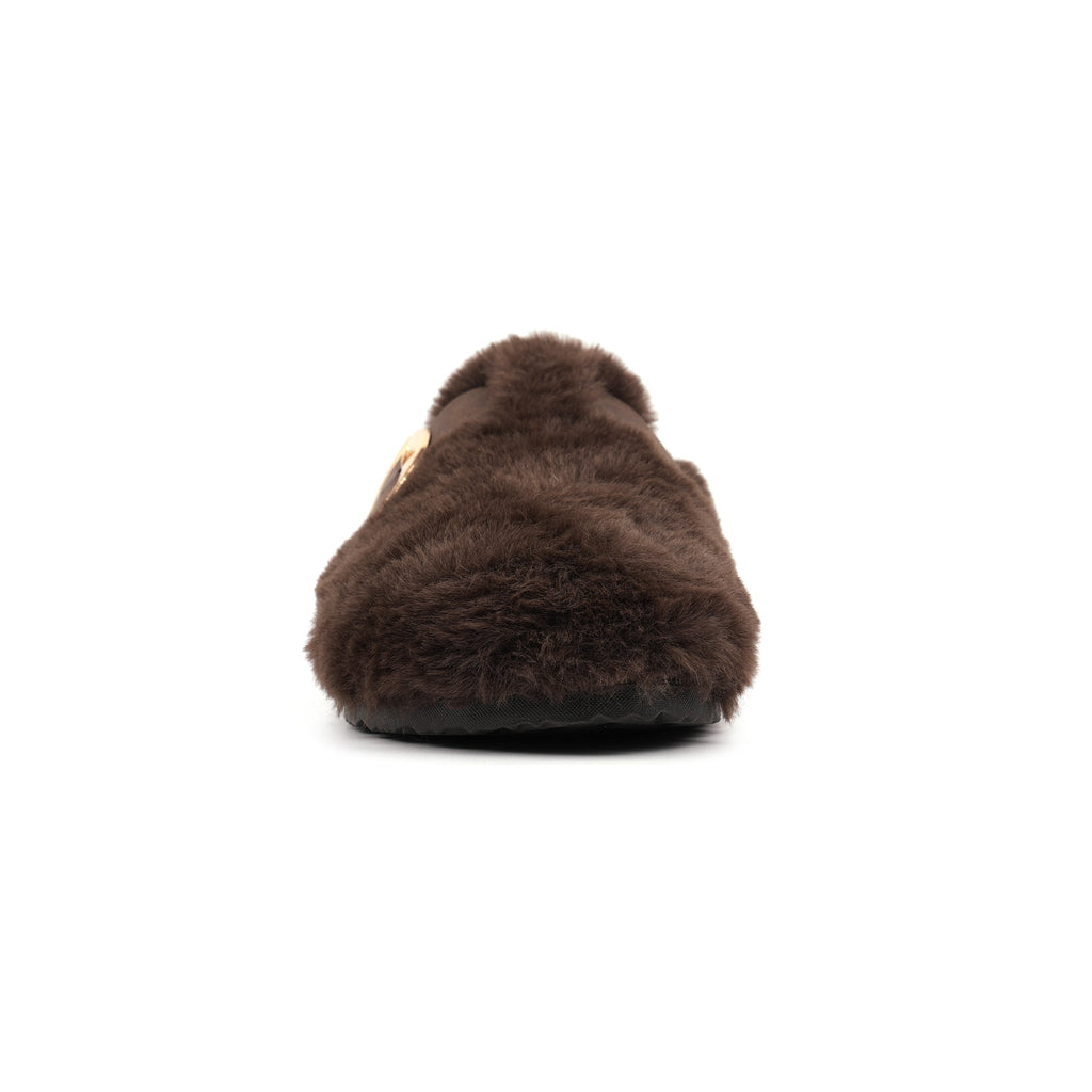 Rhianna Brown Mule Slipper