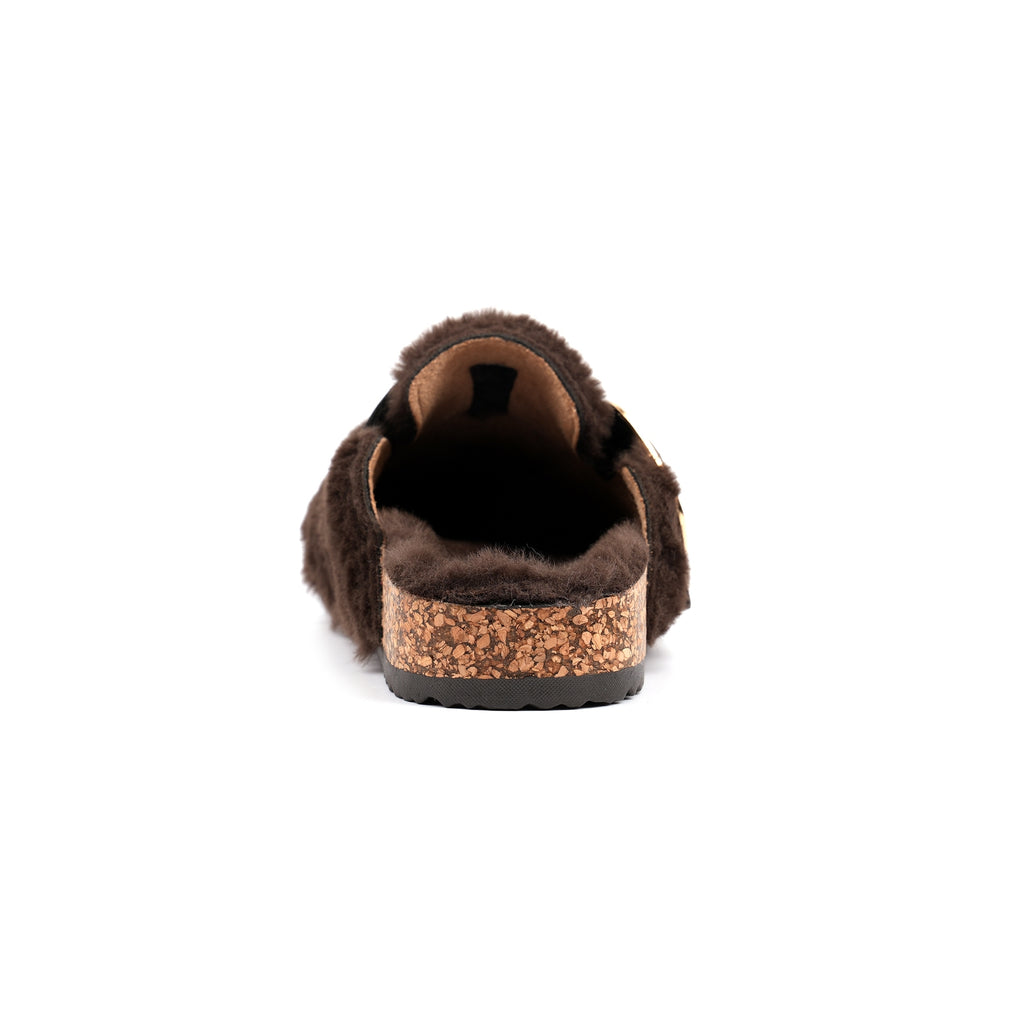 Rhianna Brown Mule Slipper