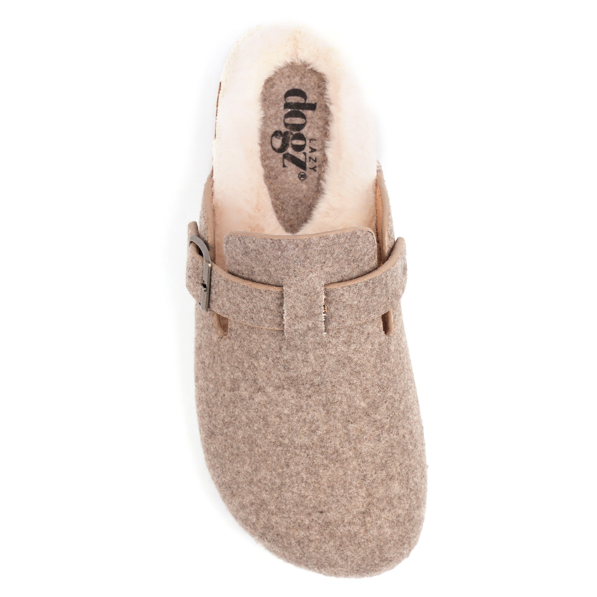 Ruthie Mink Mule Slipper