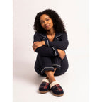 Emblaze II Navy Slipper