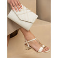 Blaze Ivory Patent Sandal