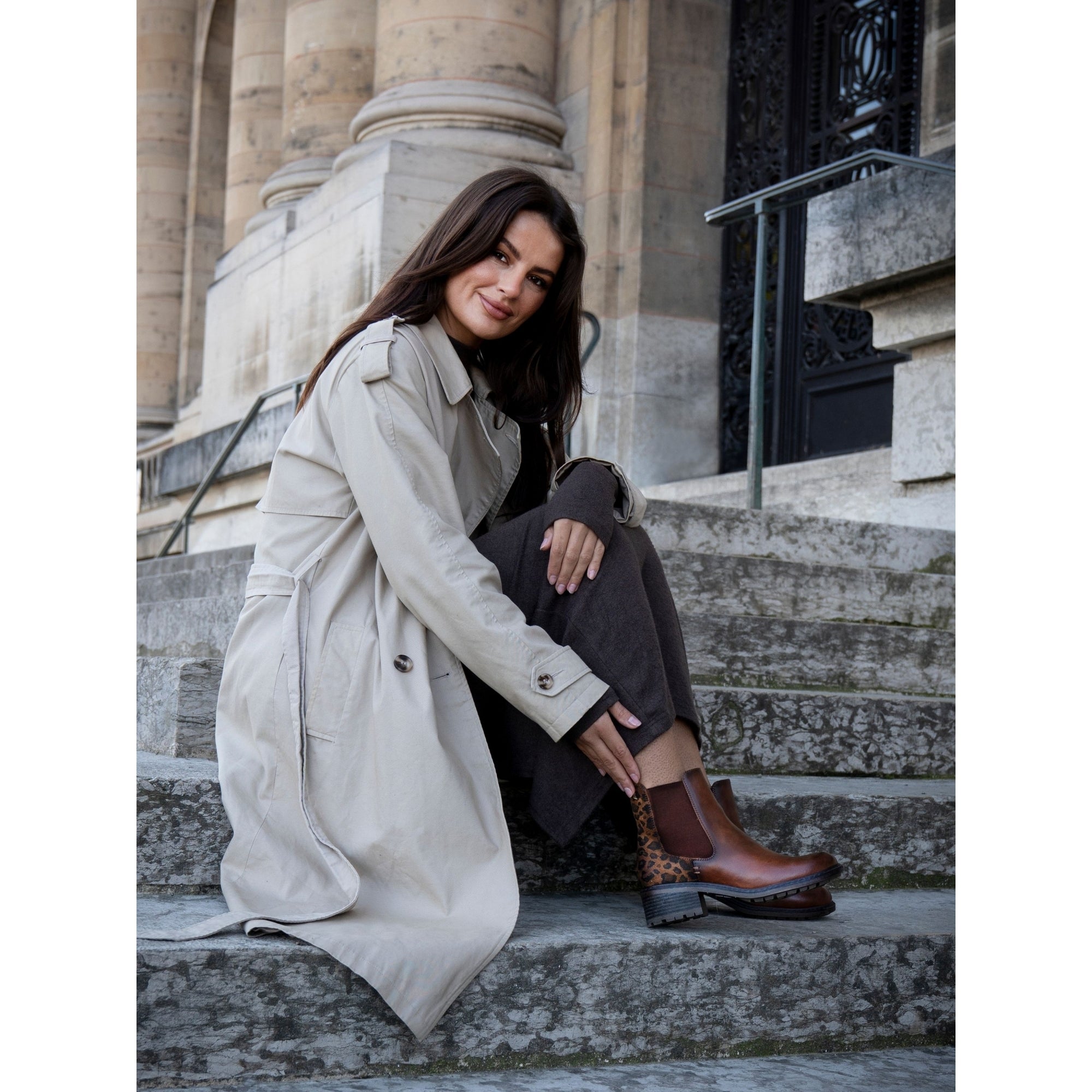 Simone Tan Ankle Boot
