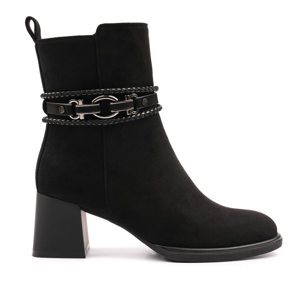 Zula Black Ankle Boot