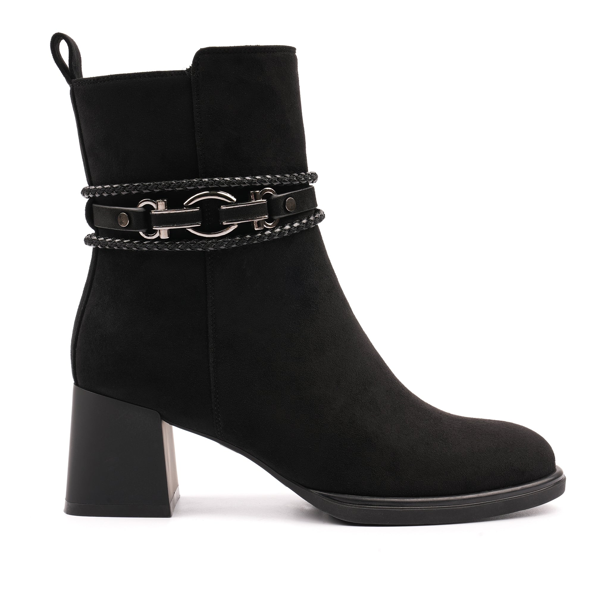 Zula Black Ankle Boot