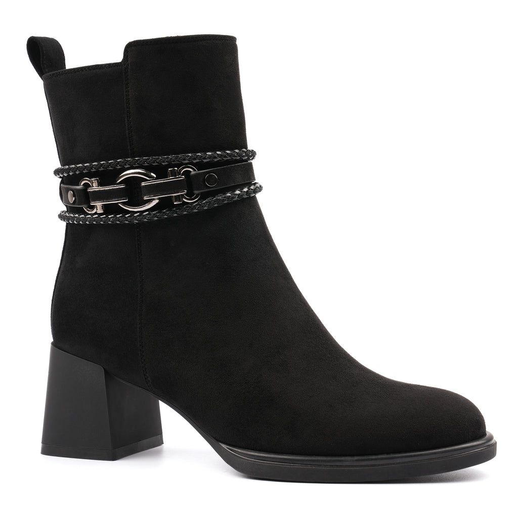 Zula Black Ankle Boot