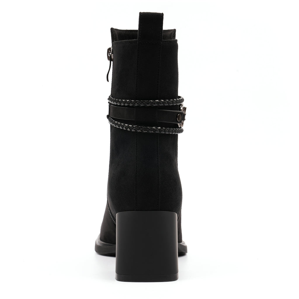 Zula Black Ankle Boot