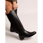 Yuma Black Long Boot