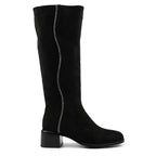 Wanda Black Long Boot