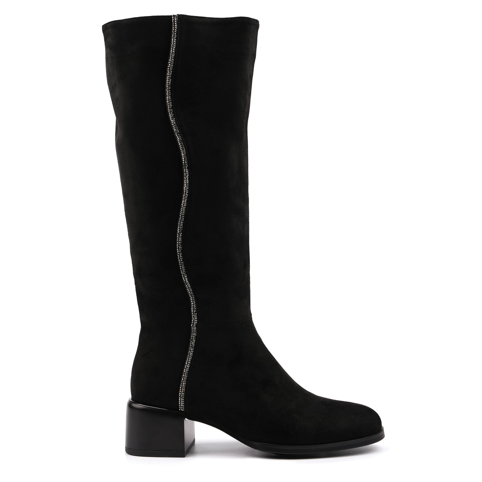 Wanda Black Long Boot