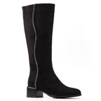 Wanda Black Long Boot