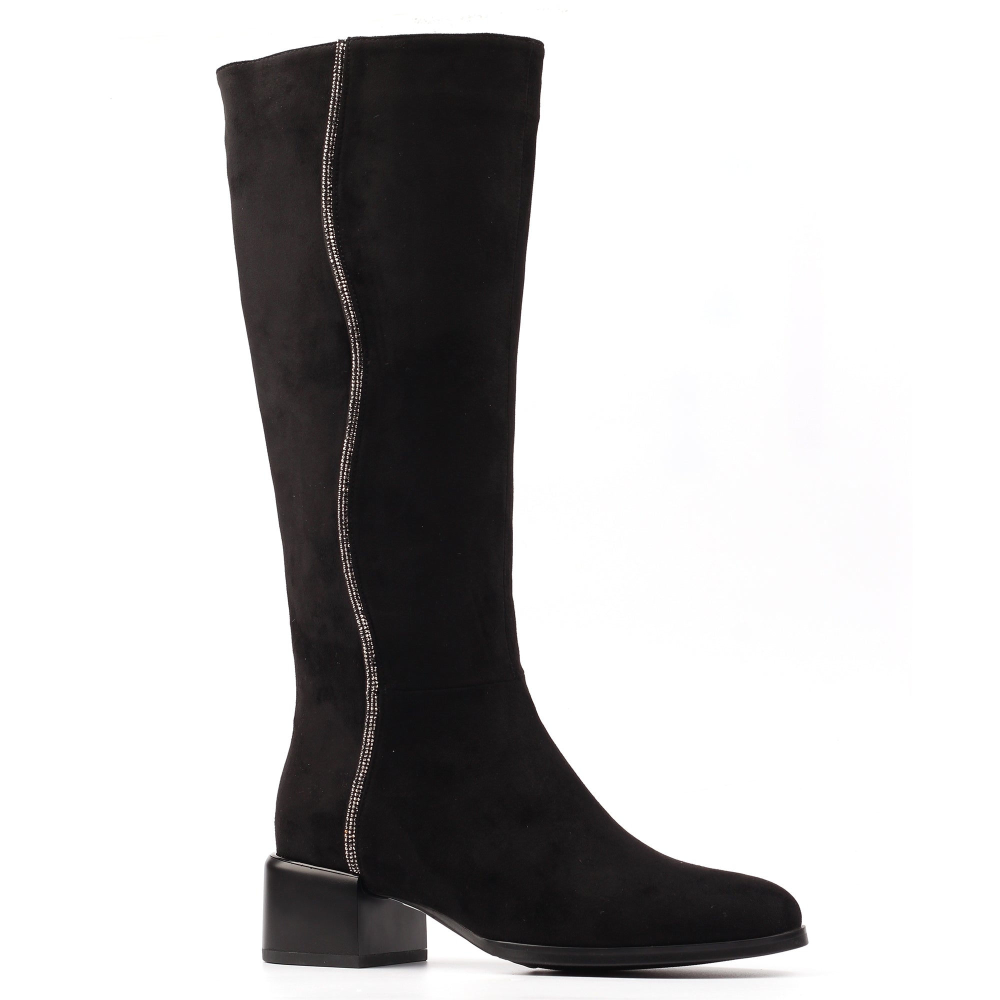 Wanda Black Long Boot