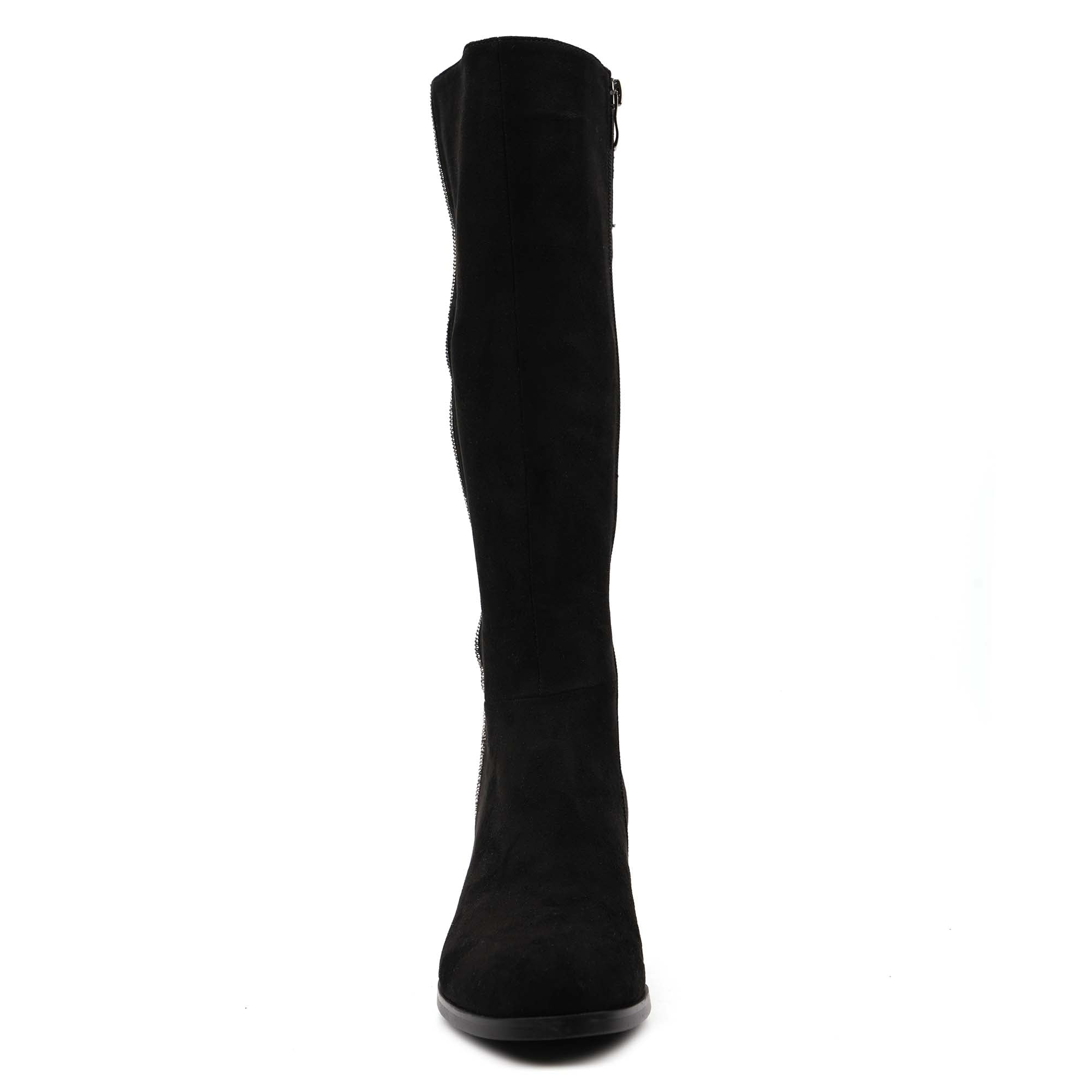 Wanda Black Long Boot