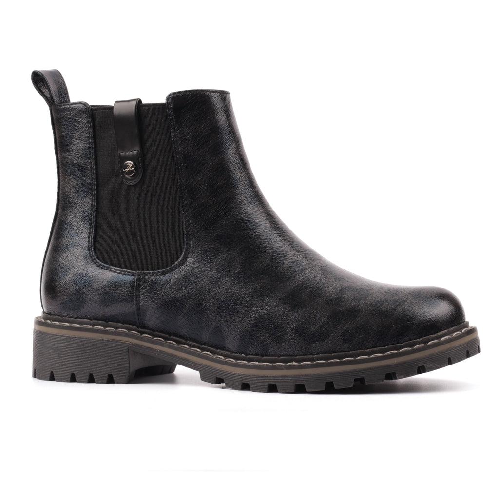 Andrea Black Ankle Boot