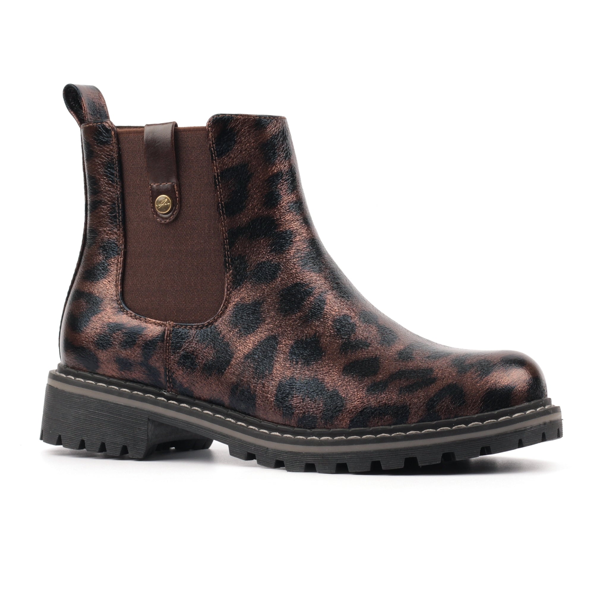 Andrea Brown Ankle Boot