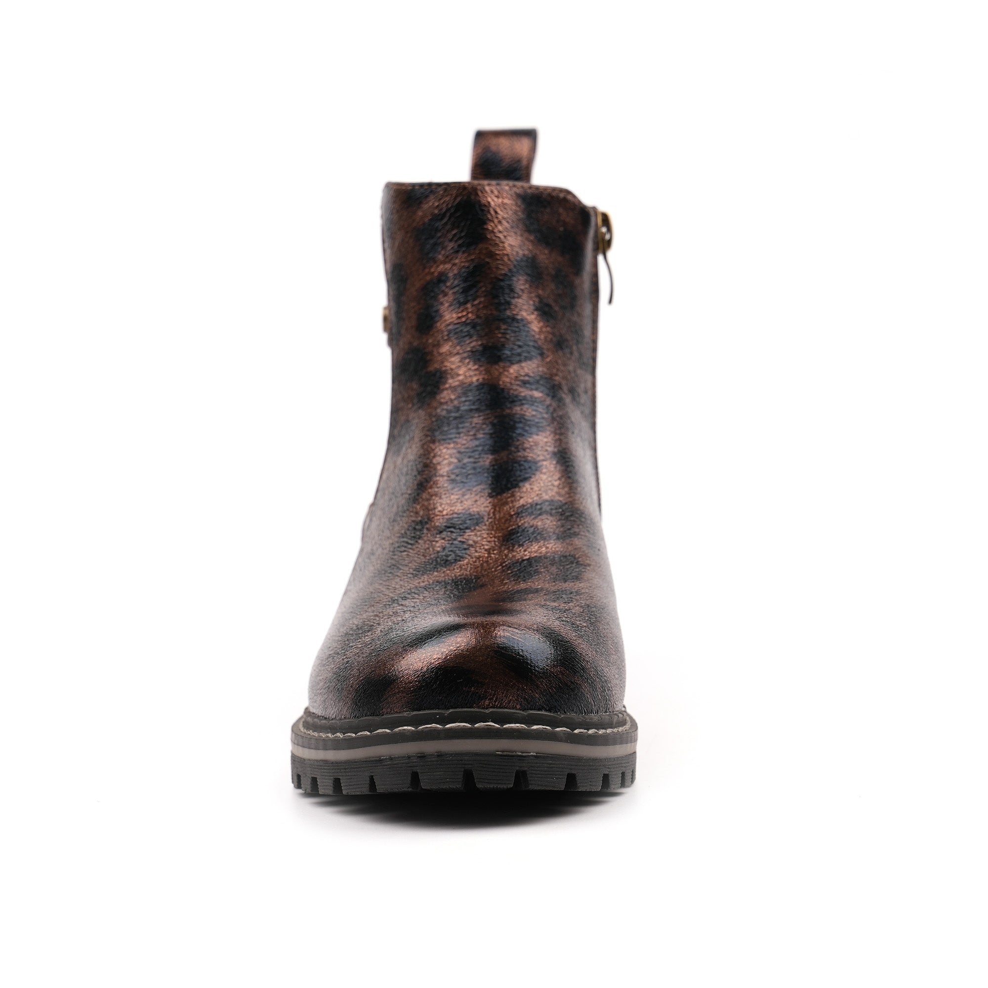 Andrea Brown Ankle Boot