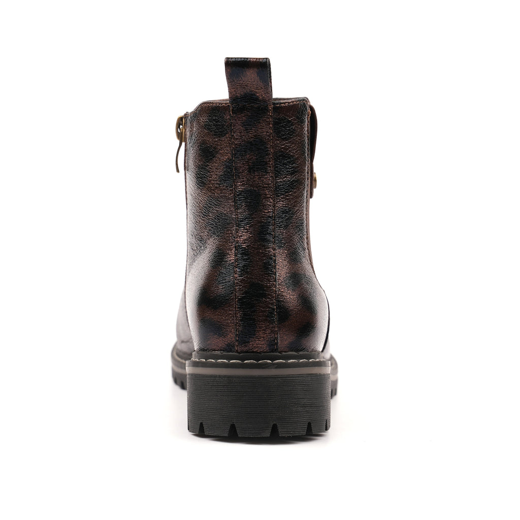 Andrea Brown Ankle Boot