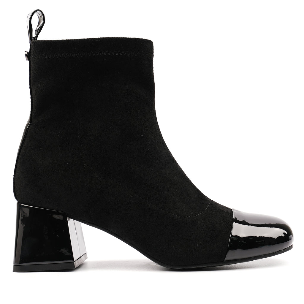 Myra Black Ankle Boot