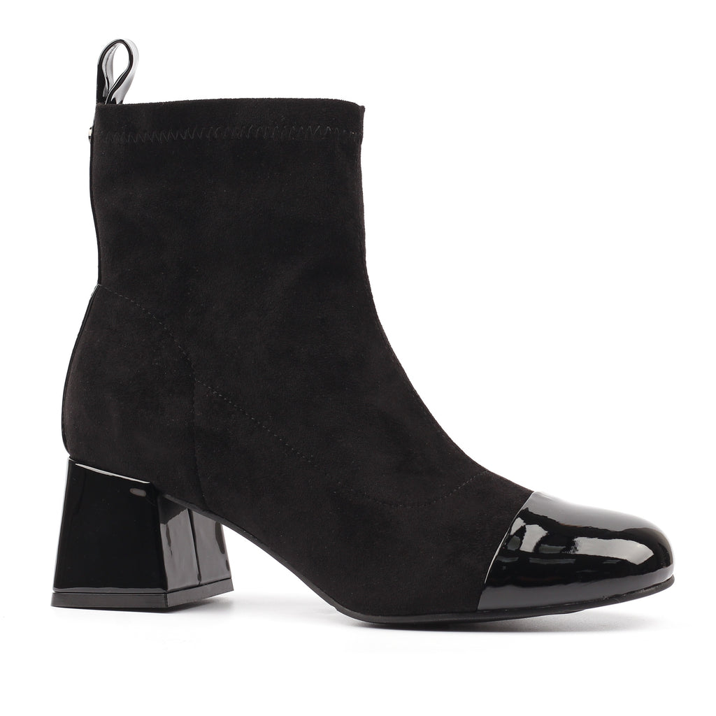 Myra Black Ankle Boot