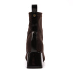 Myra Dark Brown Ankle Boot