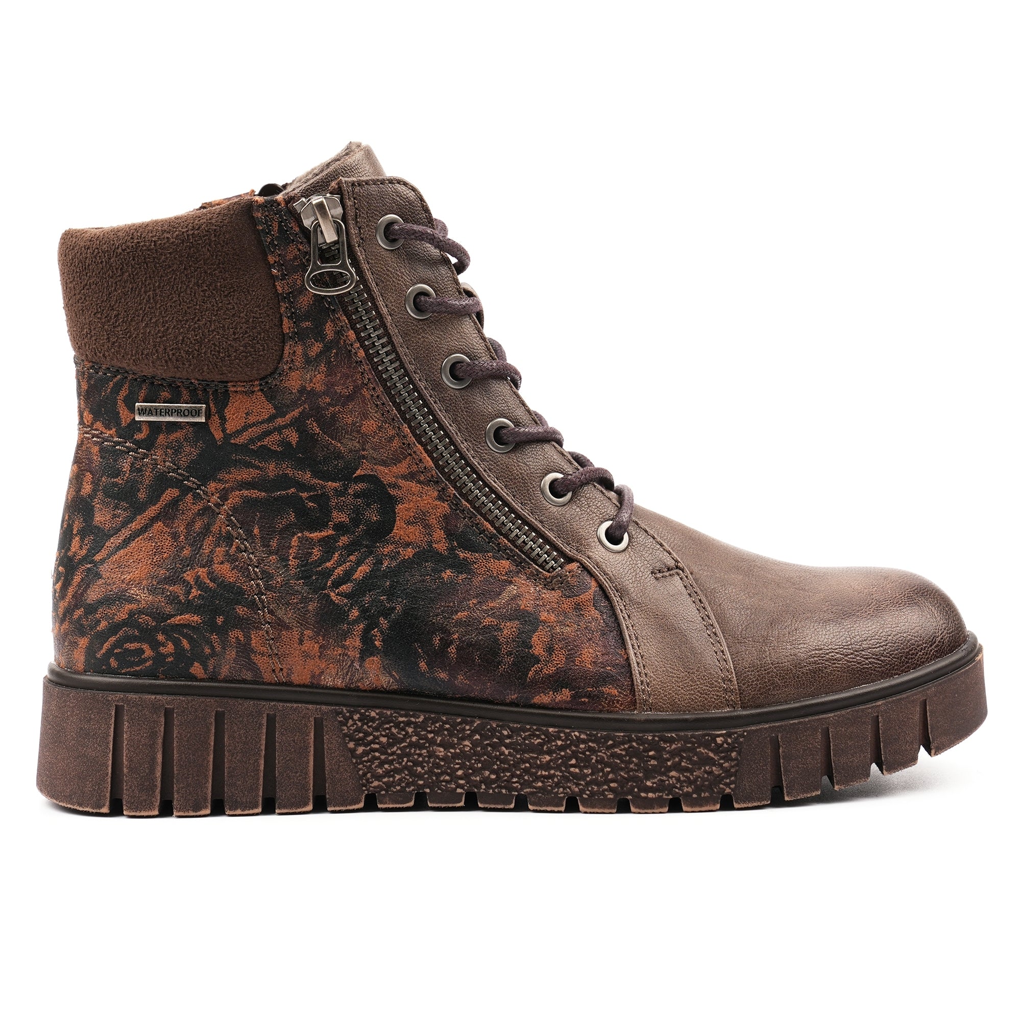 Kelly Brown Waterproof Ankle Boot