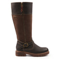 Joy Brown Waterproof Expanding Calf Long Boot
