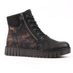 Kelly Black Waterproof Ankle Boot