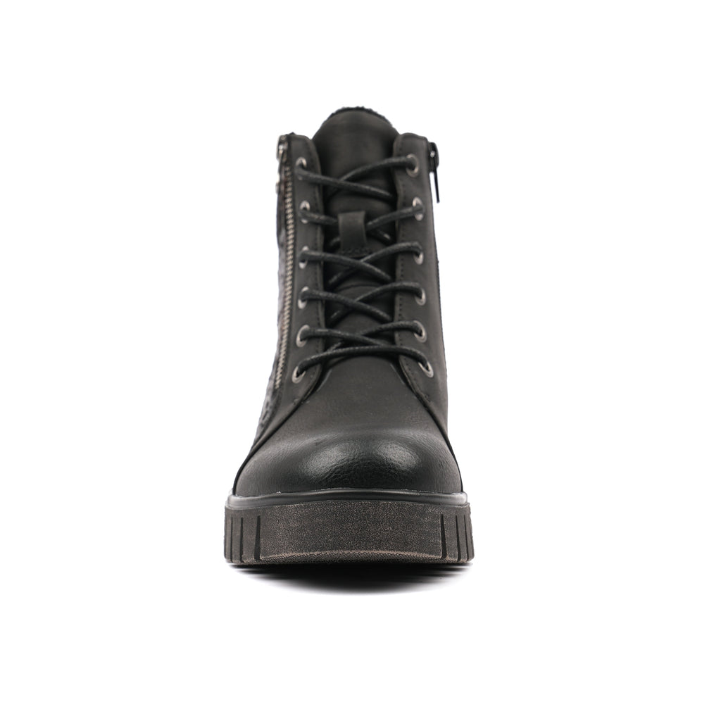 Kelly Black Waterproof Ankle Boot