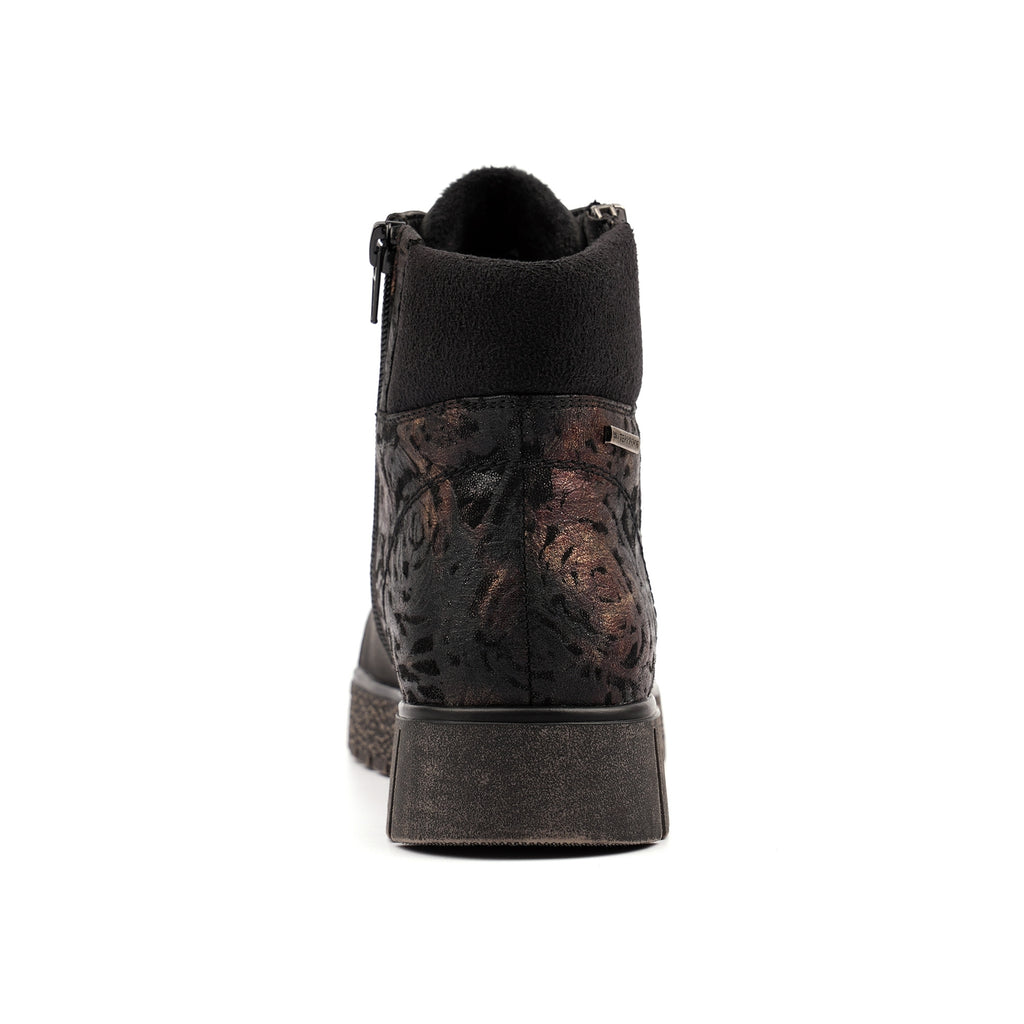 Kelly Black Waterproof Ankle Boot