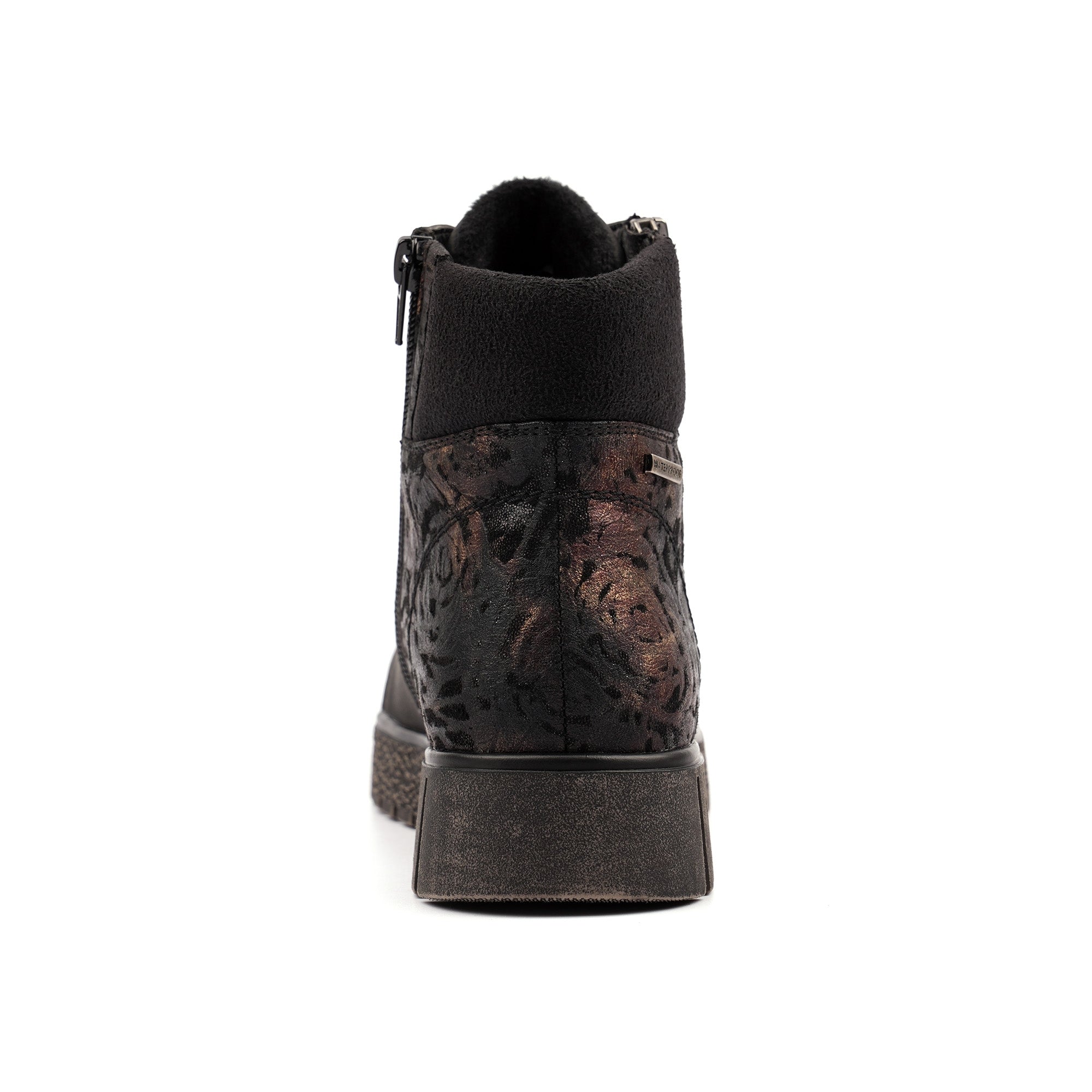 Kelly Black Waterproof Ankle Boot