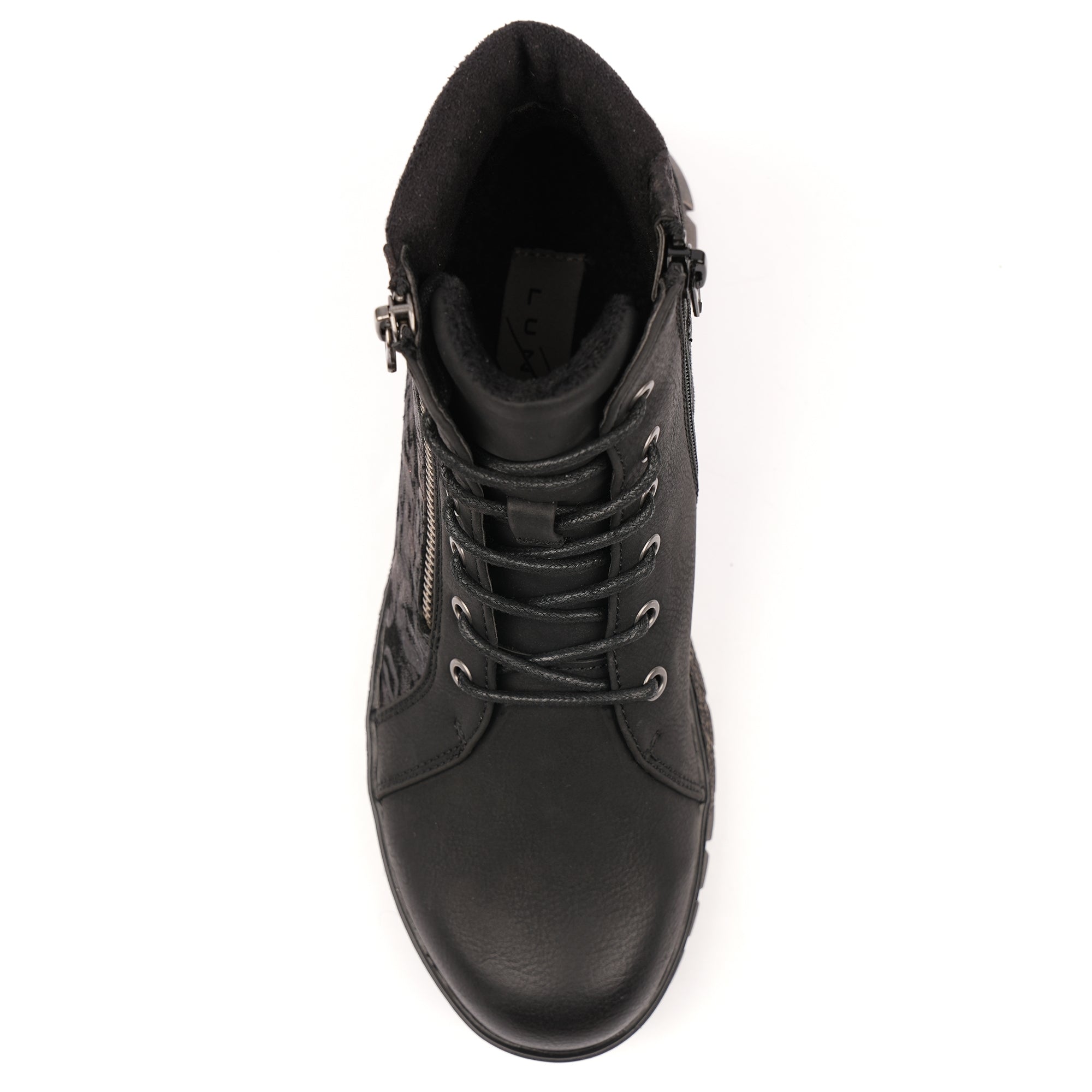 Kelly Black Waterproof Ankle Boot