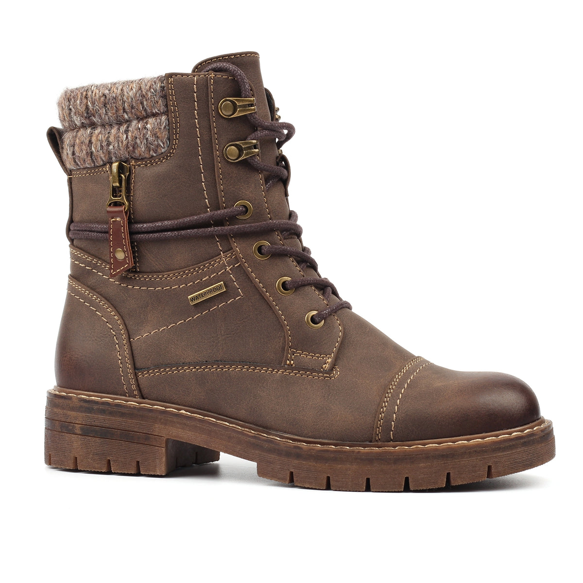 Jenny Brown Waterproof Ankle Boot