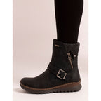 Haley Black Waterproof Ankle Boot
