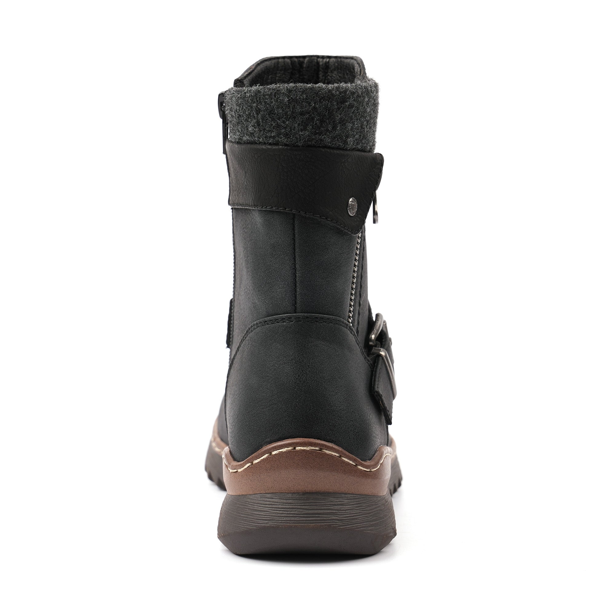 Haley Black Waterproof Ankle Boot