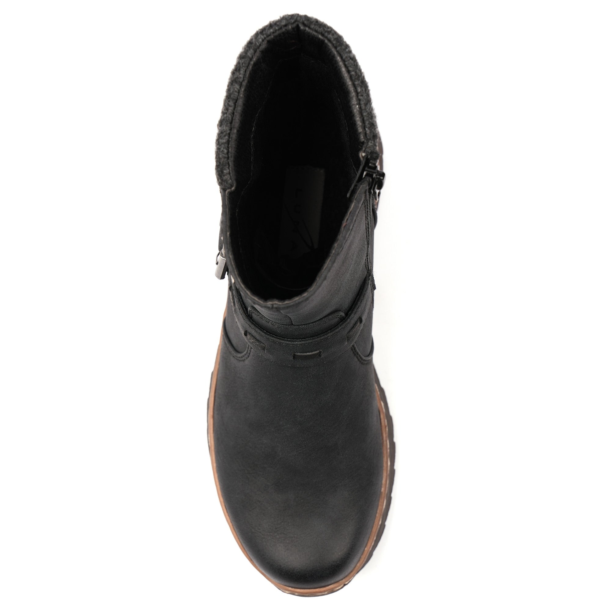 Haley Black Waterproof Ankle Boot