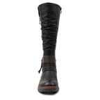 Melinda Black Waterproof Long Boot