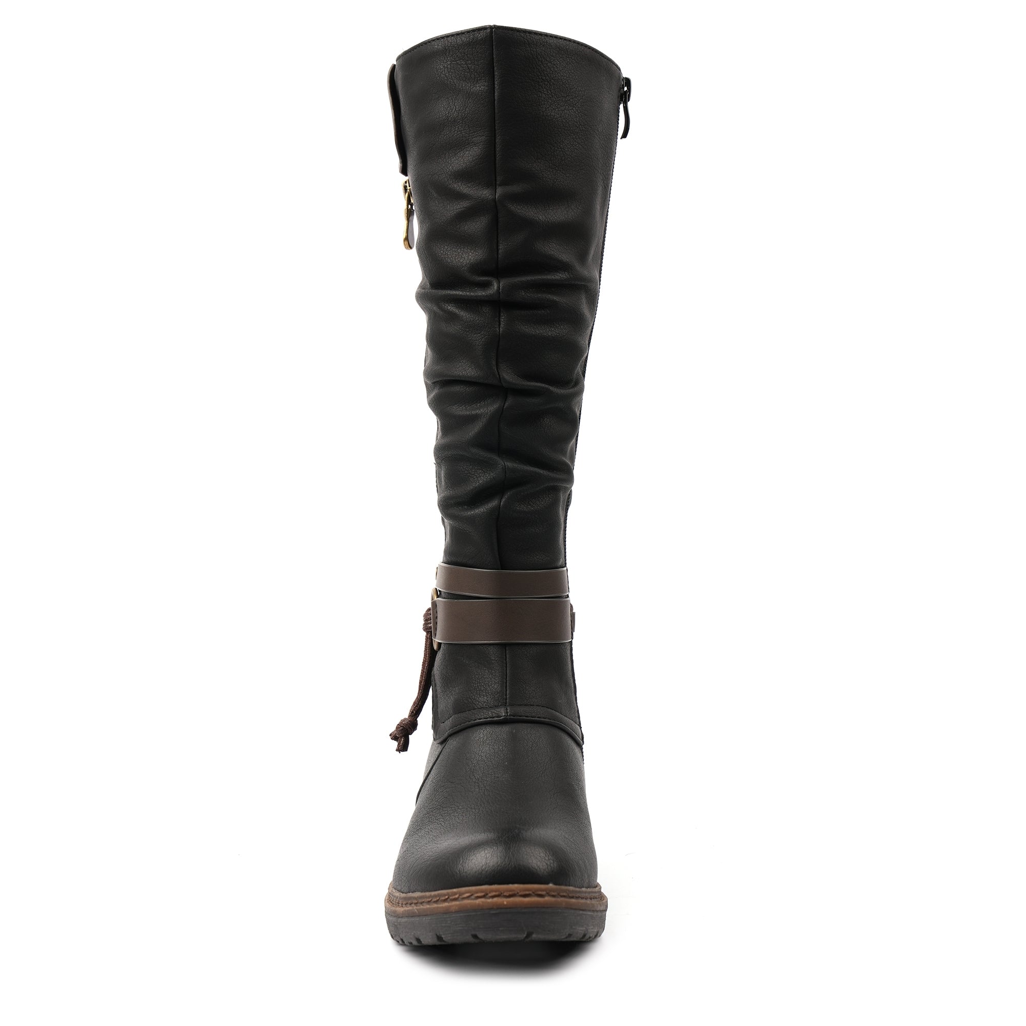 Melinda Black Waterproof Long Boot