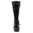Melinda Black Waterproof Long Boot