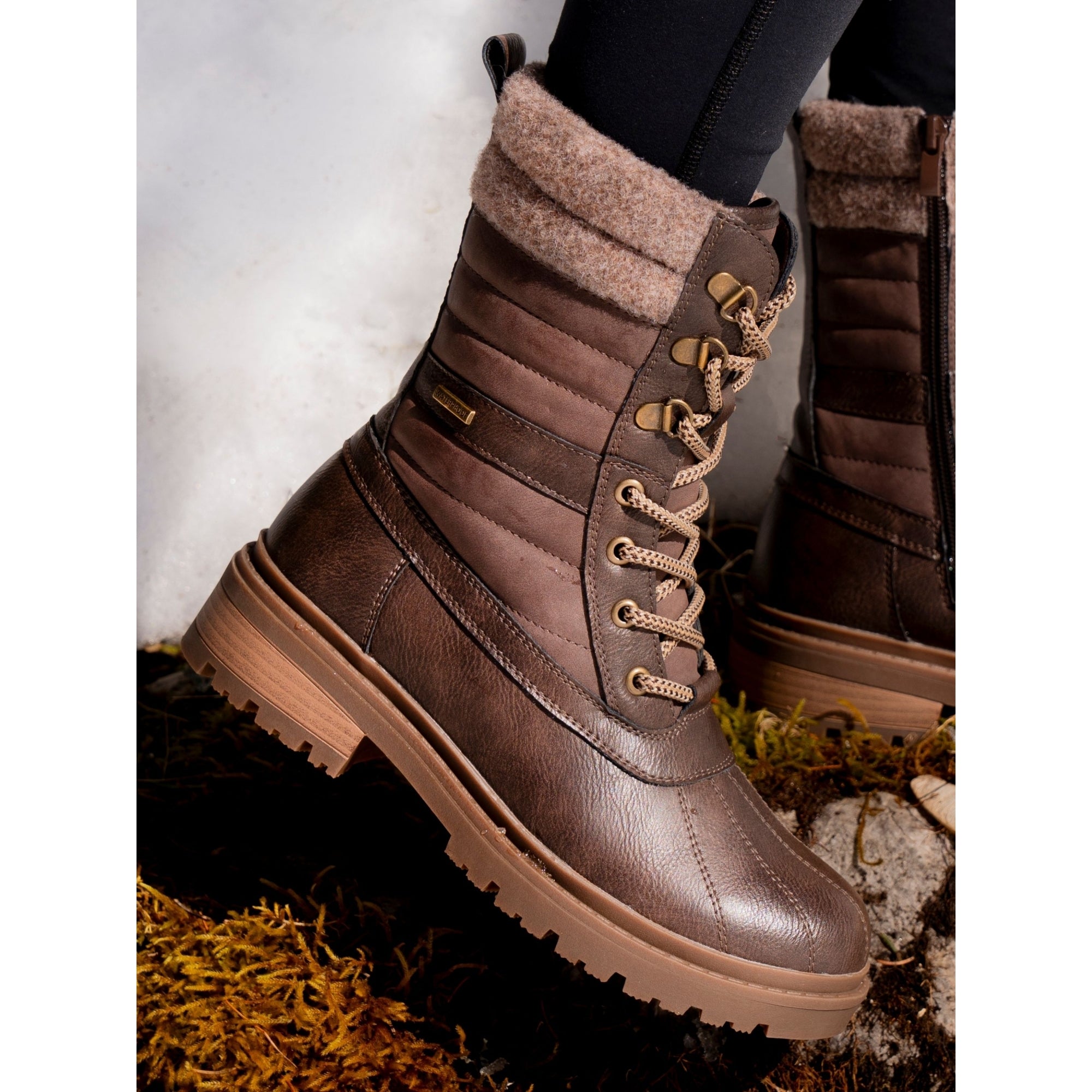 Marla Brown Ice Grip Waterproof Ankle Boot