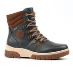 Melanie Navy Waterproof Ankle Boot