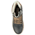 Melanie Navy Waterproof Ankle Boot