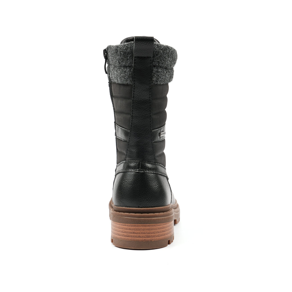 Marla Black Ice Grip Waterproof Mid Boot