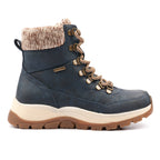 Kallie Navy Waterproof Ankle Boot