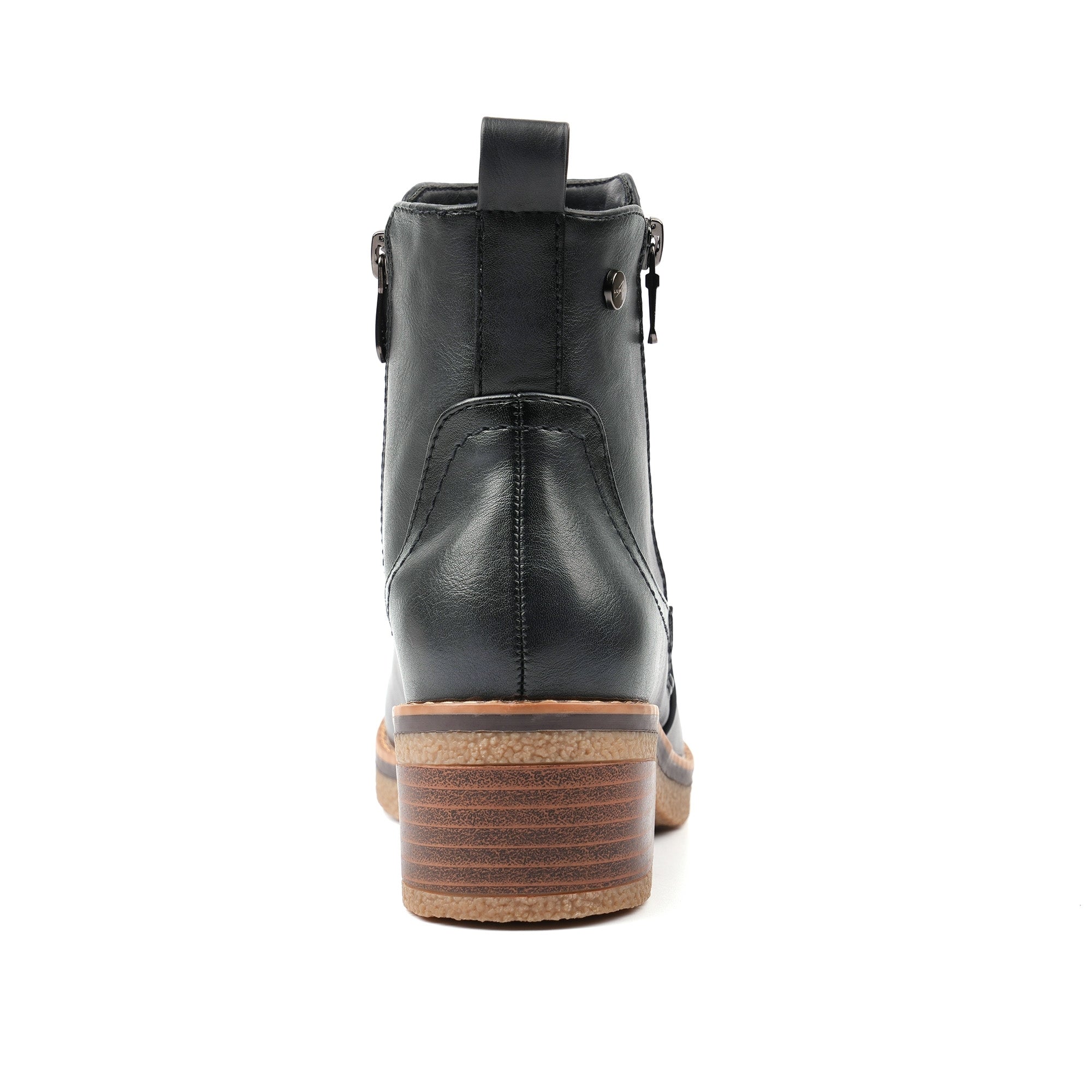 Heaven Navy Ankle Boot
