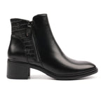 Hayley Black Ankle Boot