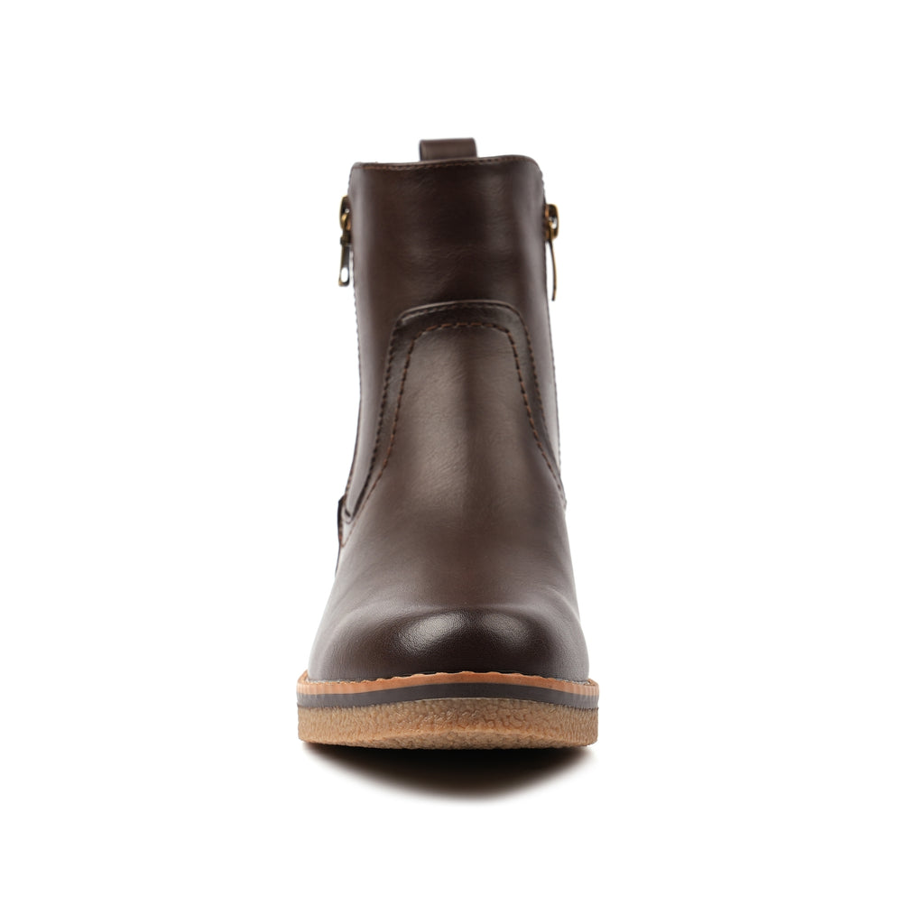 Heaven Brown Ankle Boot