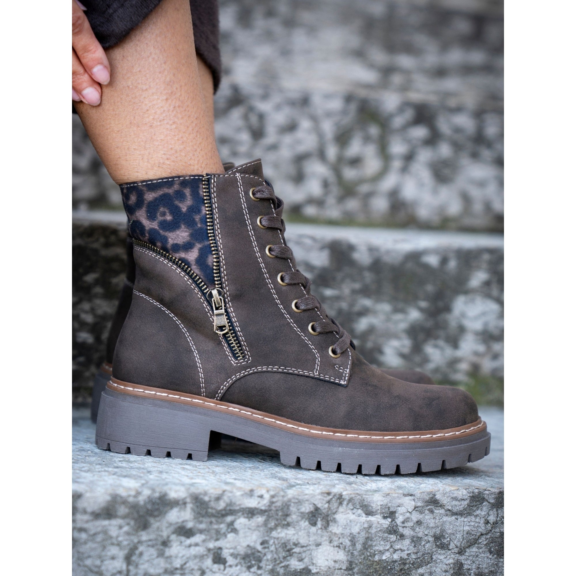 Georgina Brown Ankle Boot